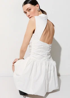 Abito corto con cut-out
