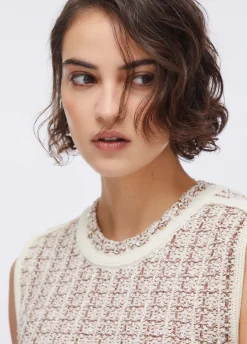 Abito corto in maglia