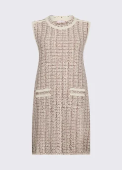 Abito corto in maglia