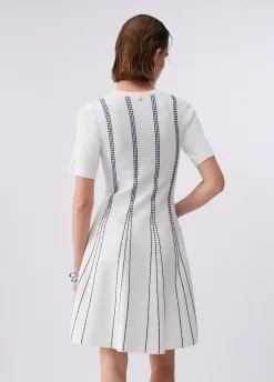 Abito corto in maglia