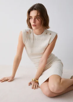 Abito corto in maglia