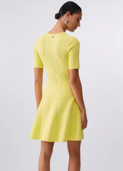 Abito corto in maglia