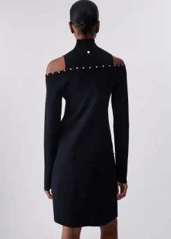 Abito corto in maglia