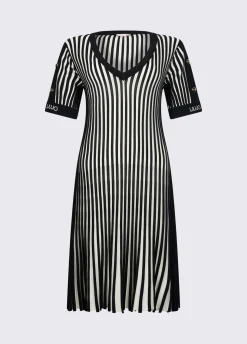 Abito corto in maglia