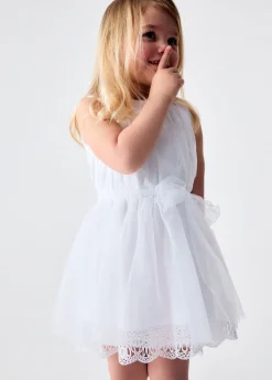 Abito corto in tulle