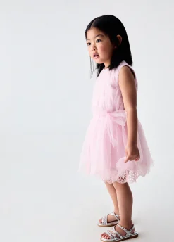 Abito corto in tulle