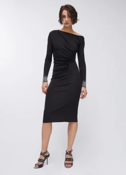 Abito elegante con strass
