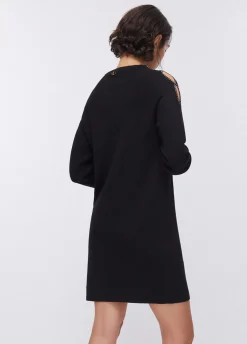 Abito in maglia con cut-out