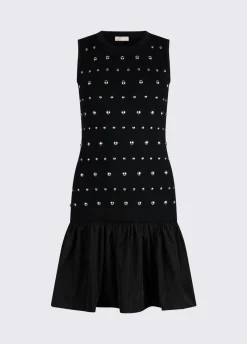 Abito in maglia con maniche thumbhole