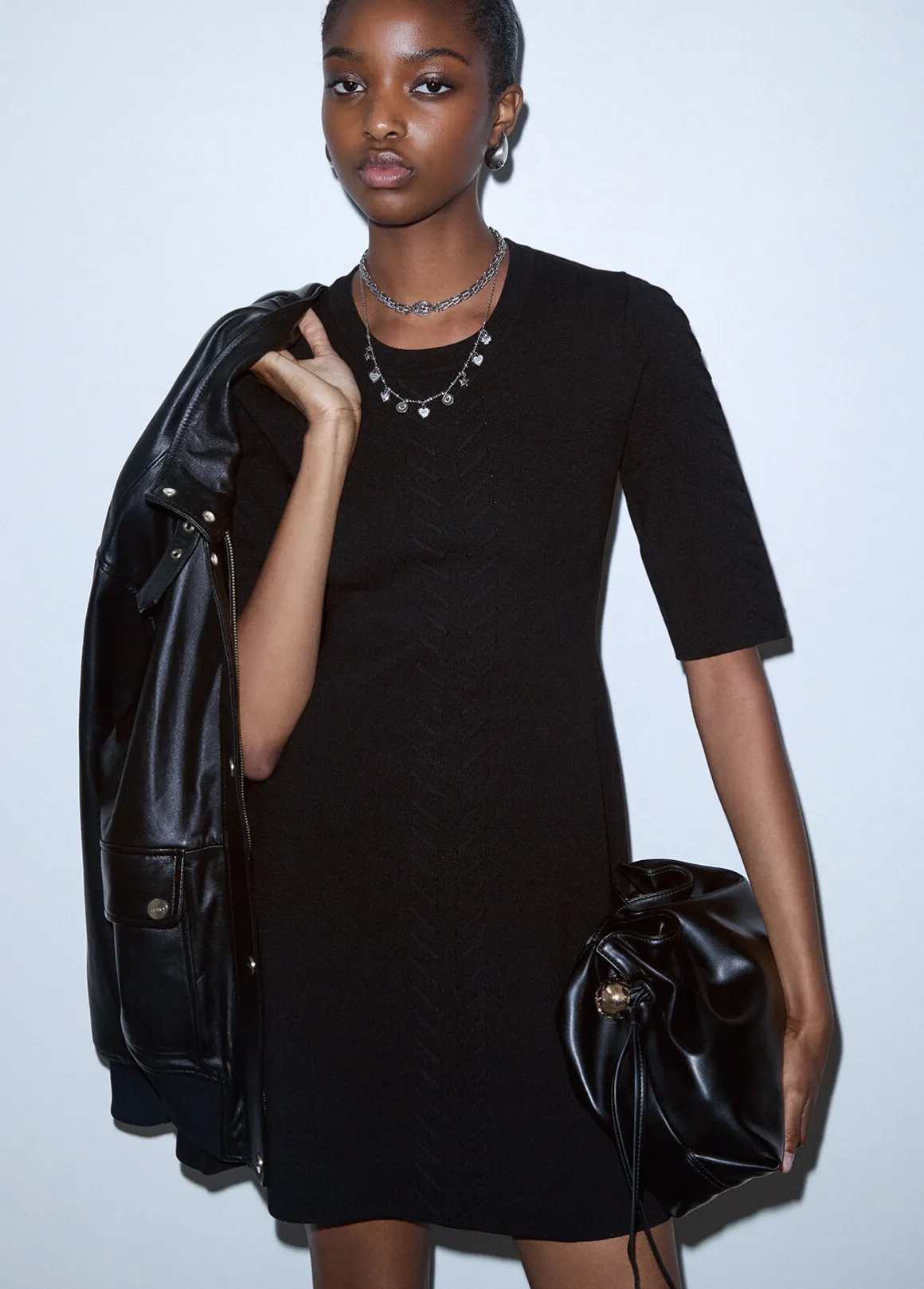 Abito in maglia fit & flare