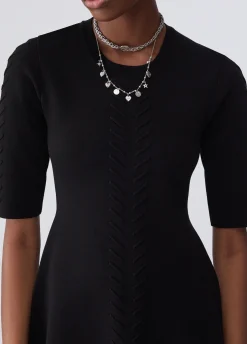 Abito in maglia fit & flare