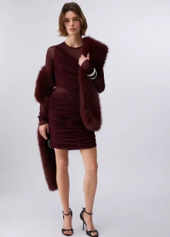 Abito in tulle con ricami gioiello