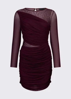 Abito in tulle con ricami gioiello