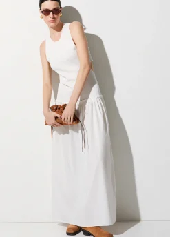 Abito lungo con cut-out