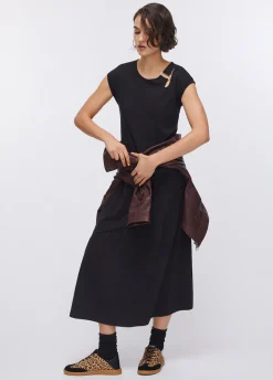 Abito lungo con cut-out