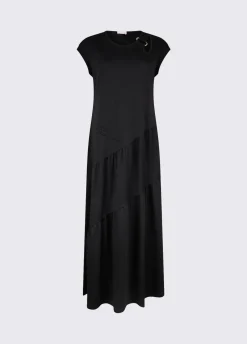 Abito lungo con cut-out