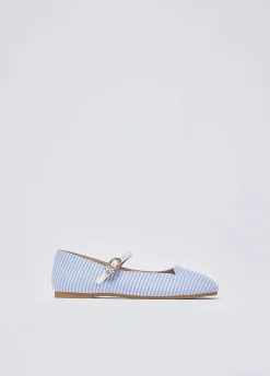 Ballerine a righe