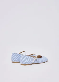 Ballerine a righe
