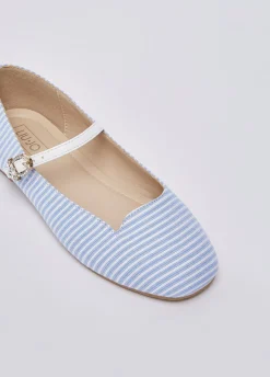 Ballerine a righe