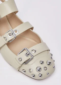 Ballerine con borchie