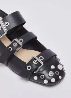 Ballerine con borchie