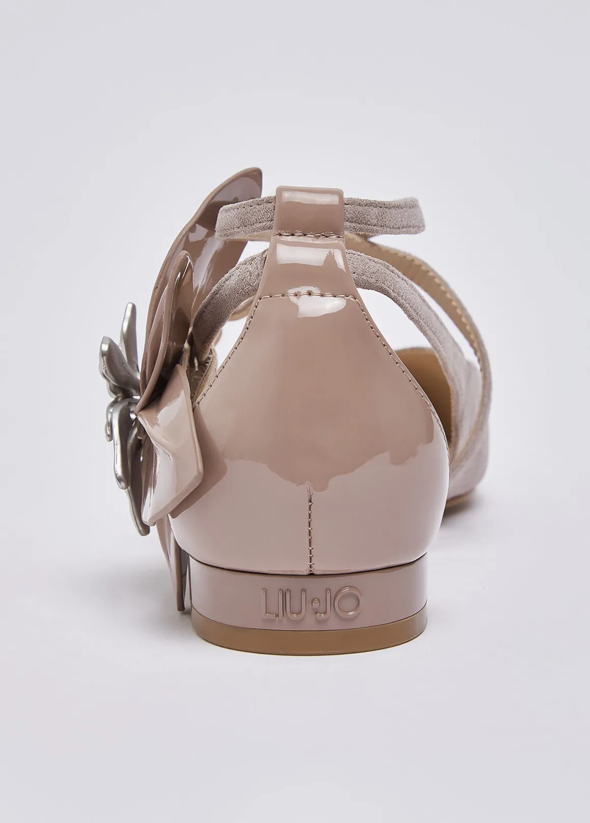 Ballerine con maxi fiore