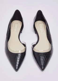 Ballerine in stampa cocco