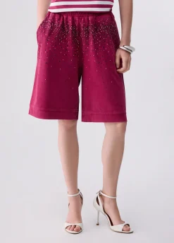 Bermuda con strass