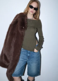 Bermuda in denim