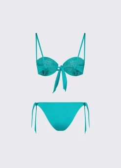Bikini top a balconcino e slip