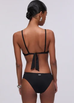 Bikini top e slip con strass