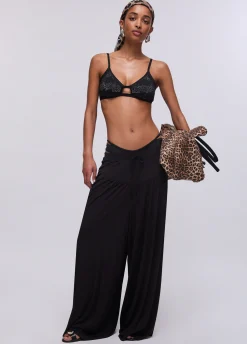 Bikini top e slip con strass