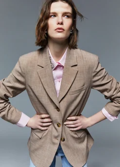 Blazer con foulard