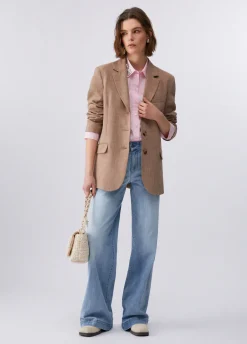 Blazer con foulard