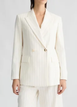 Blazer doppiopetto gessato