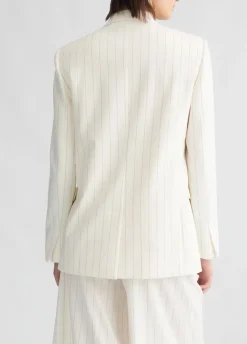 Blazer doppiopetto gessato