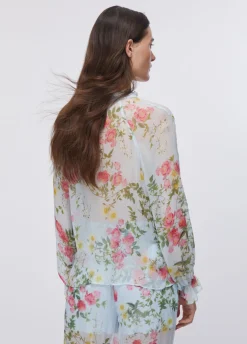 Blusa a fiori