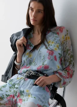 Blusa a fiori