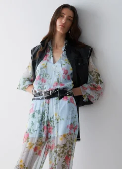Blusa a fiori