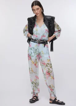 Blusa a fiori