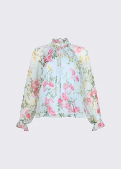 Blusa a fiori