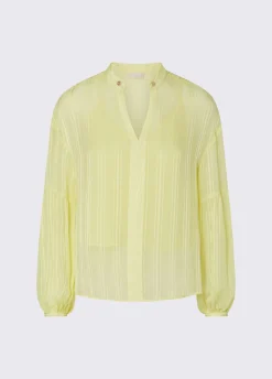 Blusa con catena gioiello