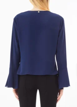 Blusa in georgette