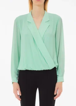 Blusa in georgette