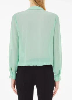 Blusa in georgette