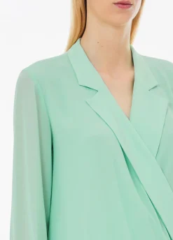 Blusa in georgette