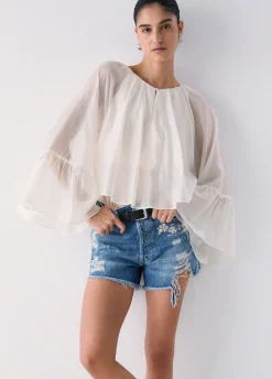 Blusa in mussola