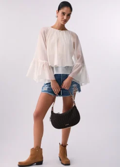 Blusa in mussola
