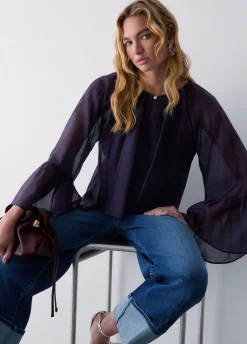 Blusa in mussola