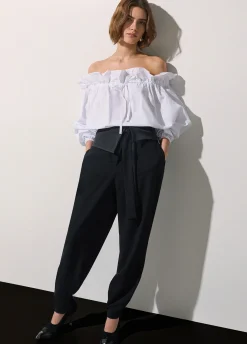 Blusa in popeline